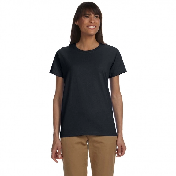 Model Gildan Ultra Cotton 6 oz. Custom T-Shirt - Women's - Colors