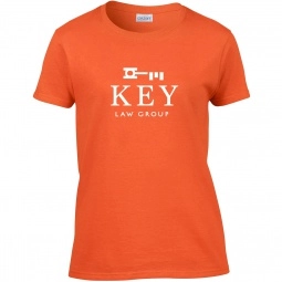 OrangeGildan Ultra Cotton 6 oz. Custom T-Shirt - Women's - Colors