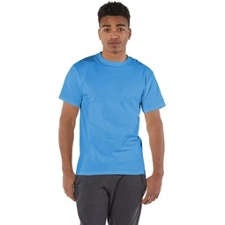 Light Blue - Champion Custom Short Sleeve Unisex T-Shirt