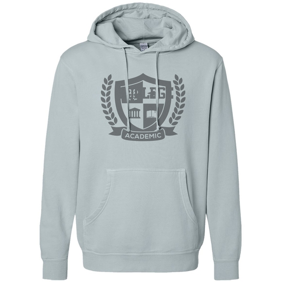 Sage - Independent Training Company Midweight Dyed Custom Hooded Sweatshirt