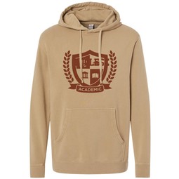 Sandstone - Independent Training Company Midweight Dyed Custom Hooded Sweat
