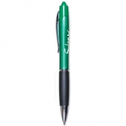 Green Zebra Promotional Pens Zebra Z Grip Max Jeweled Barrel Ballpoint Pro