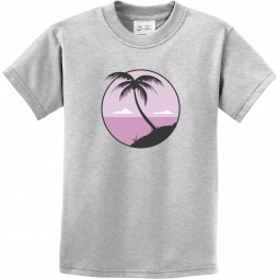 Port & Company® Essential Logo T-Shirt - Youth - Heathers