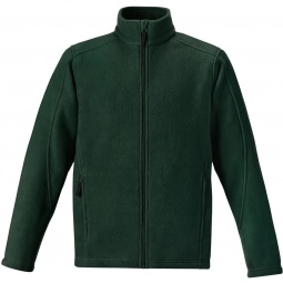 Forest Green Core365 Journey Fleece Custom Jacket