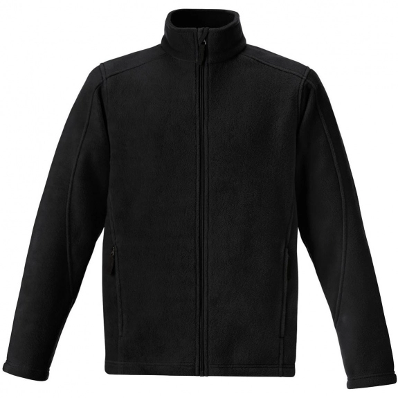 Black Core365 Journey Fleece Custom Jacket
