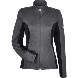 Polar / Black Spyder Constant Full-Zip Custom Sweater Fleece - Womens