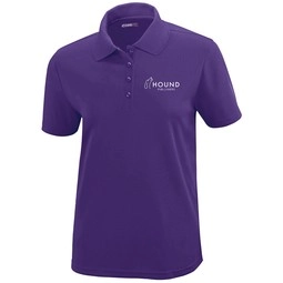 Campus purple Core365&#174; Origin Performance Pique Custom Polo - Women's