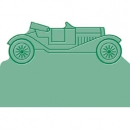 Translucent Emerald Press n' Stick Custom Calendar - Cruisin' Cars