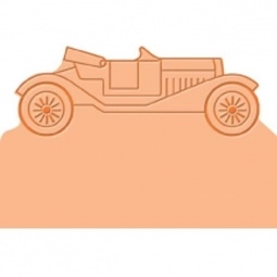 Translucent Orange Press n' Stick Custom Calendar - Cruisin' Cars