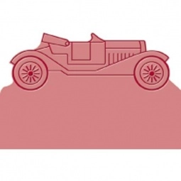 Translucent Red Press n' Stick Custom Calendar - Cruisin' Cars