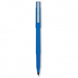 Pearlized Blue/Black Ink Uni-Ball Micro Roller Promotional Pen 