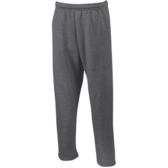 Charcoal Gildan Open-Bottom DryBlend Custom Sweatpants - Colors