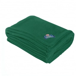 Promotional Chenille Embroidered Custom Blankets - 48" x 62" with Logo