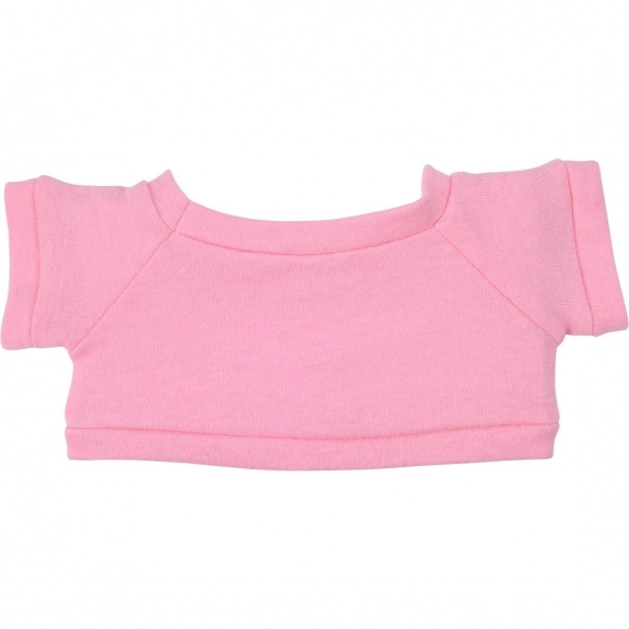 Pink Bear Shirt Plush Custom Stuffed Anima