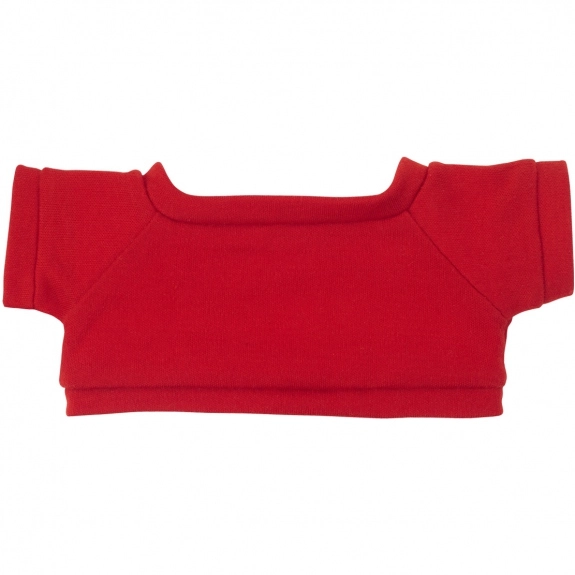 Red Bear Shirt Plush Custom Stuffed Anima