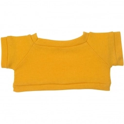 Yellow Bear Shirt Plush Custom Stuffed Animal