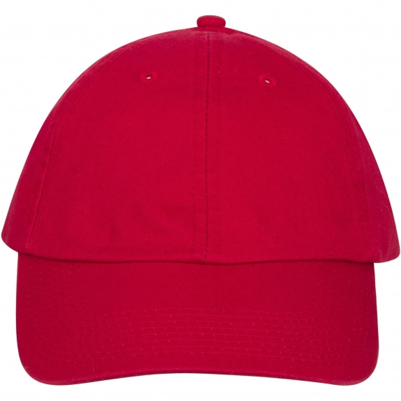 Cranberry 6-Panel Washed Chino Twill Unstructured Custom Cap