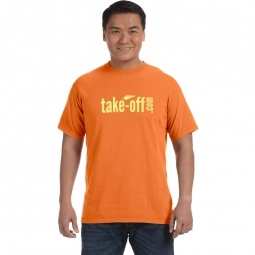 Burnt Orange Comfort Colors Garment Dyed Custom T-Shirts - Men's