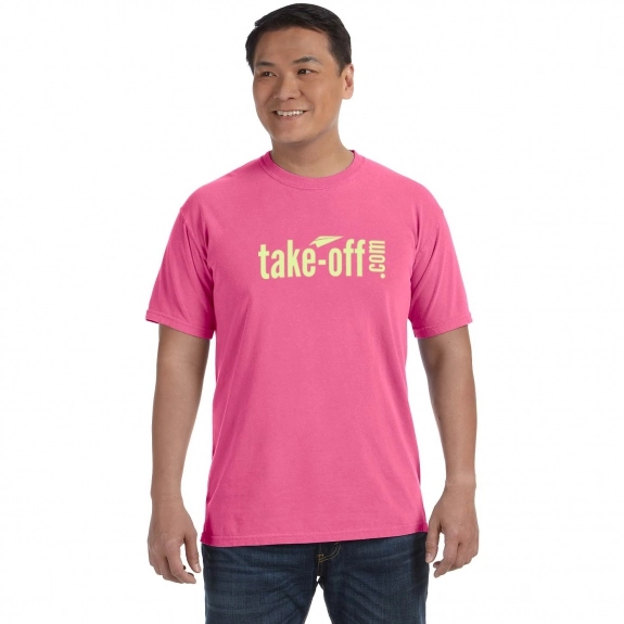 Crunchberry Comfort Colors Garment Dyed Custom T-Shirts - Men's