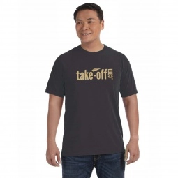 Graphite Comfort Colors Garment Dyed Custom T-Shirts - Men's