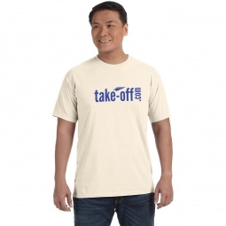 Ivory Comfort Colors Garment Dyed Custom T-Shirts - Men's