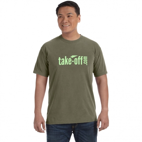 Monterey Sage Comfort Colors Garment Dyed Custom T-Shirts - Men's