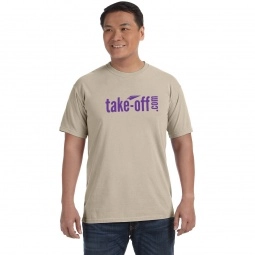 Stone Comfort Colors Garment Dyed Custom T-Shirts - Men's