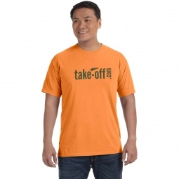 Tangerine Tango Comfort Colors Garment Dyed Custom T-Shirts - Men's