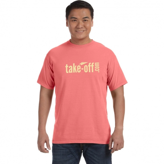 Watermelon Comfort Colors Garment Dyed Custom T-Shirts - Men's
