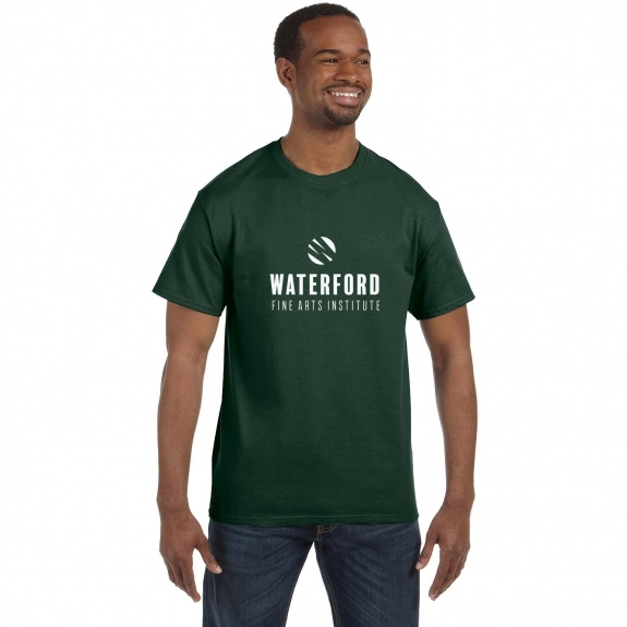 Forest Green Jerzees Dri-Power Active Promotional Shirt - Men's - Colors