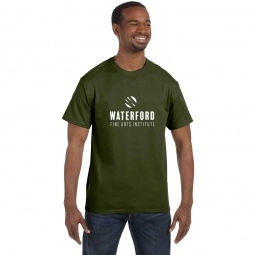 Military Green Jerzees Dri-Power Active Promotional Shirt - Men's - Colors