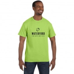 Neon Green Jerzees Dri-Power Active Promotional Shirt - Men's - Colors
