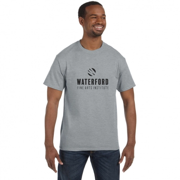 Athletic Heather Jerzees Dri-Power Active Promotional Shirt - Men's - Color