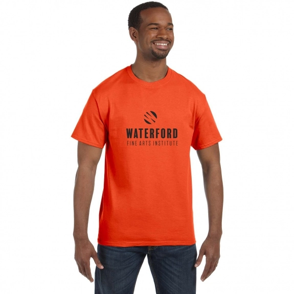 Burnt Orange Jerzees Dri-Power Active Promotional Shirt - Men's - Colors