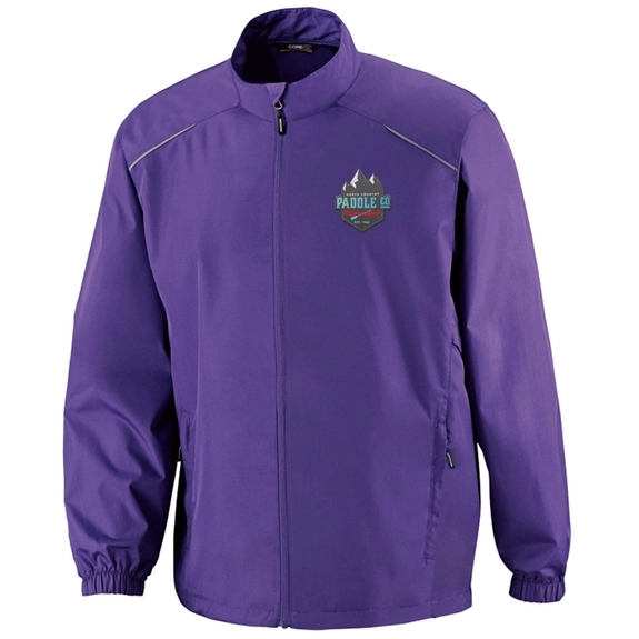 Campus Purple Core365&#174; Lightweight Unlined Custom Jacket - Men's