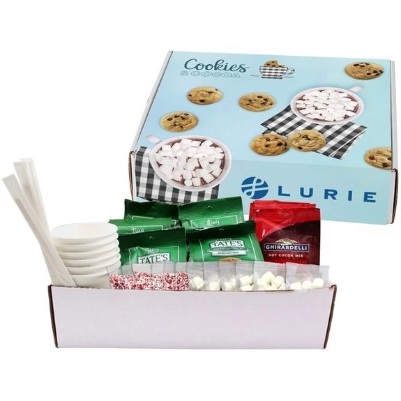 White Cookies & Cocoa Custom Gift Set