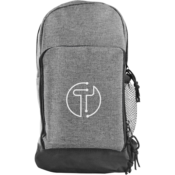 Heather Gray - Layover Tablet Sling Backpack