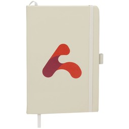 Tan - Mix Pineapple Leather Bound Custom JournalBook - 5.5" x 8.5"