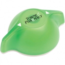 Trans. Lime Green Push & Twist Promotional Medicine Bottle Opener