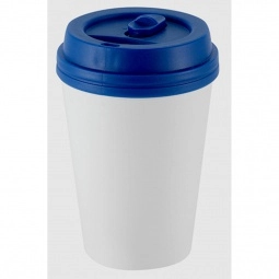 Blue I Am Not A Paper Cup Biodegradable - 10 oz.
