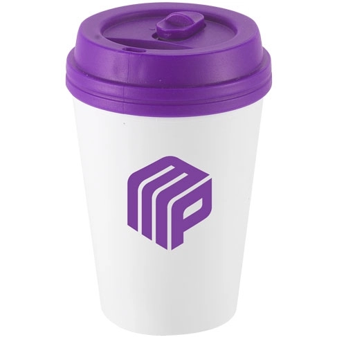 Purple I Am Not A Paper Cup Biodegradable - 10 oz.