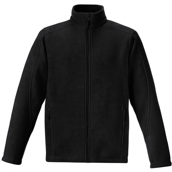 Black Core365 Journey Fleece Custom Jacket