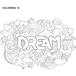 Coloring 12 - Stock Image