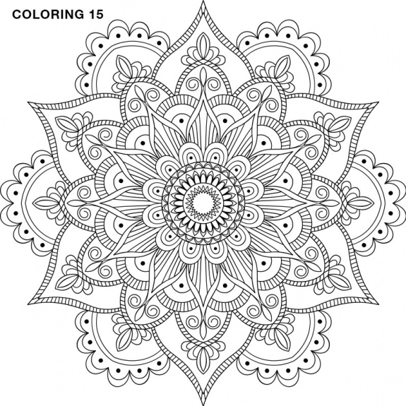Coloring 15 - Stock Image
