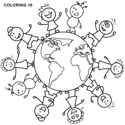 Coloring 16 - Stock Image