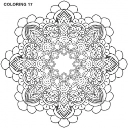 Coloring 17 - Stock Image