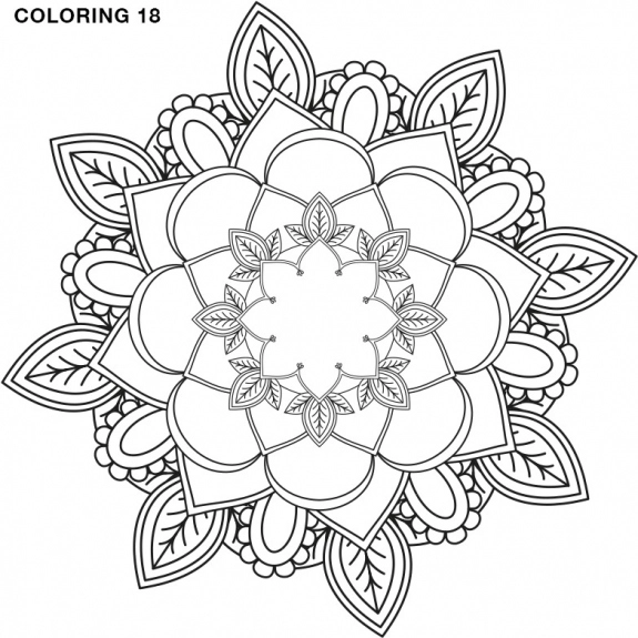 Coloring 18 - Stock Image