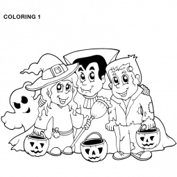 Coloring 1 - Stock Image
