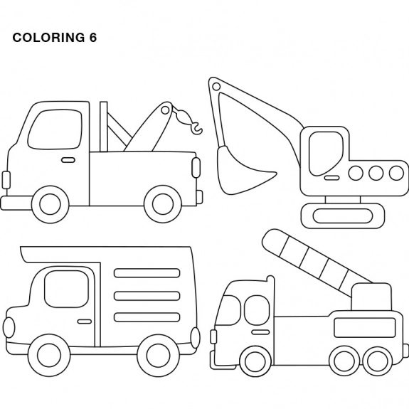 Coloring 6 - Stock Image