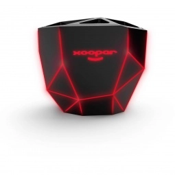Red - Xoopar Geo Skeletal Lighted Custom Wireless Speaker